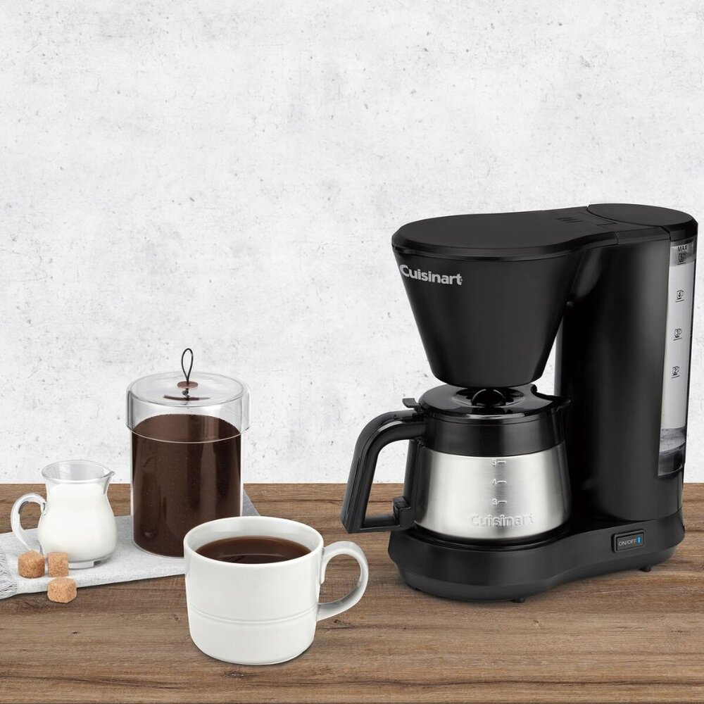 Cuisinart 5 cup cofee maker with Stainless Steel Carafe